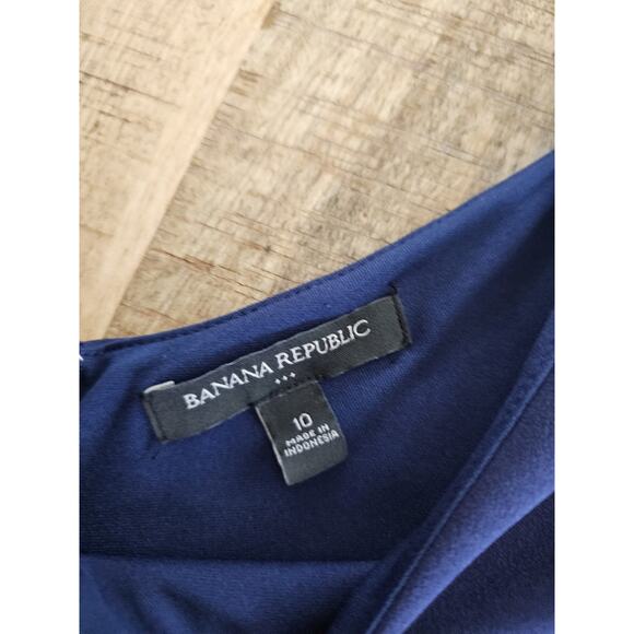 Banana Republic Midi Shift Dress Women's Size 10 - Picture 4 of 7